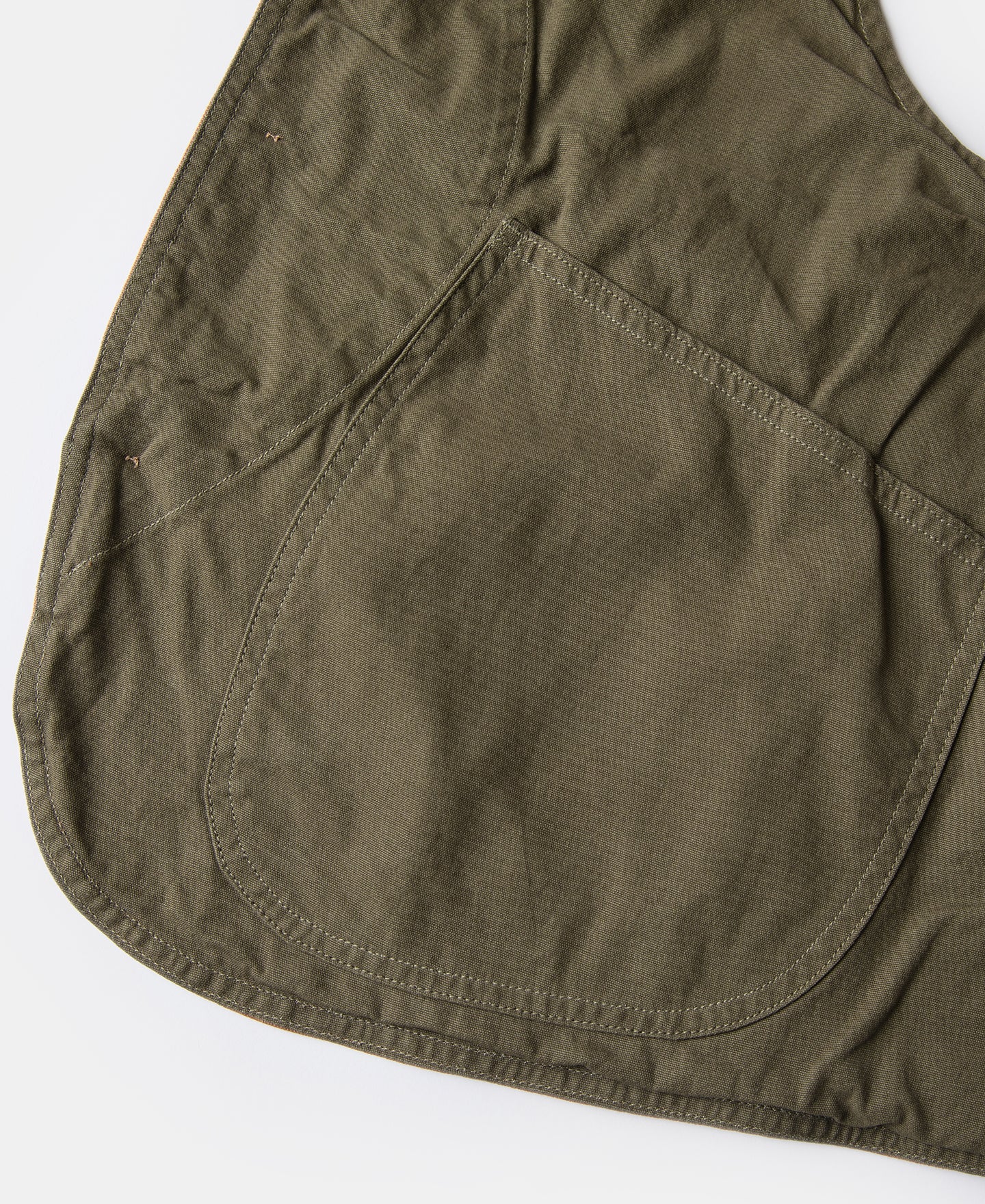 1930s Canvas Game Pockets Vest - Ginger