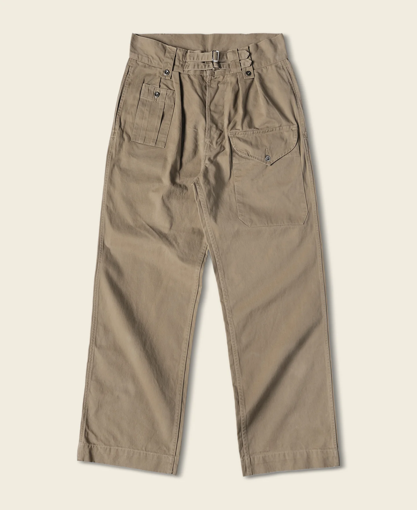 1943 British Army KD & JG Gurkha Bermuda Pants - Khaki