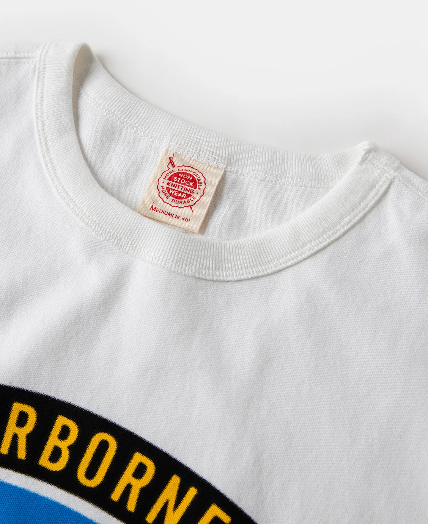 1943 WWII US Airborne Lucky 13 T-Shirt - White