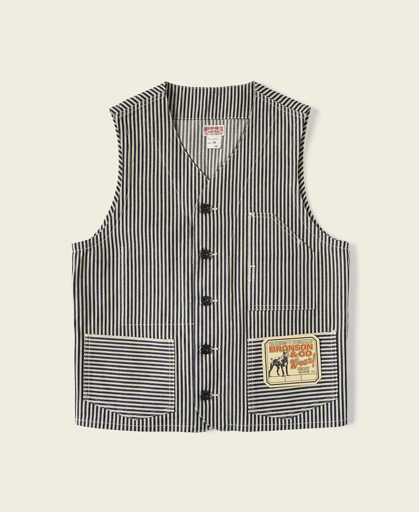 1626-lot-423-express-stripe-vest-1.webp Lot 423 Express Stripe Vest