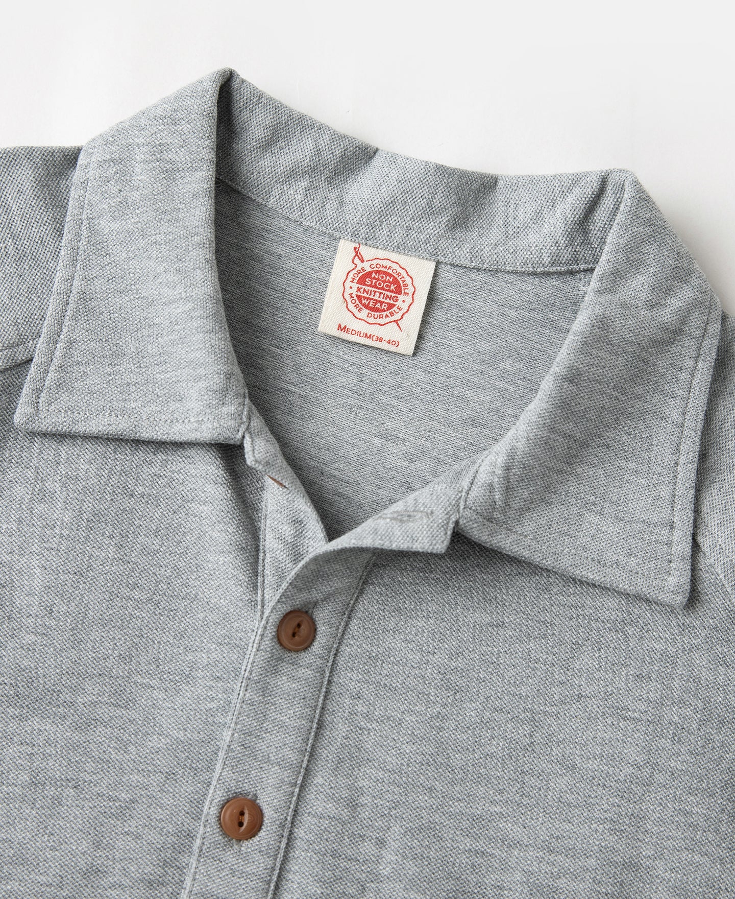 Raglan Sleeve Cotton-Piqué Polo Shirt - Gray