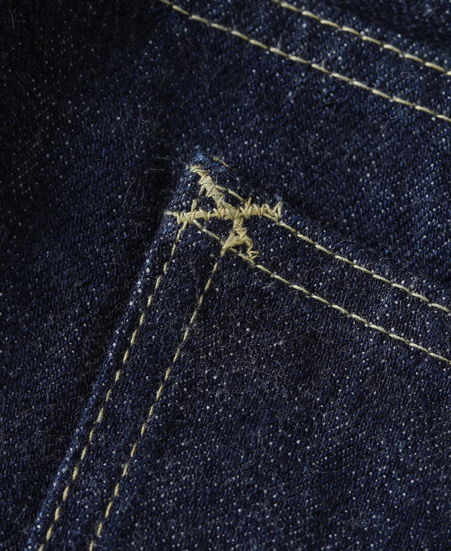 WWII Simplified Model Cowboy Selvedge Denim Jeans