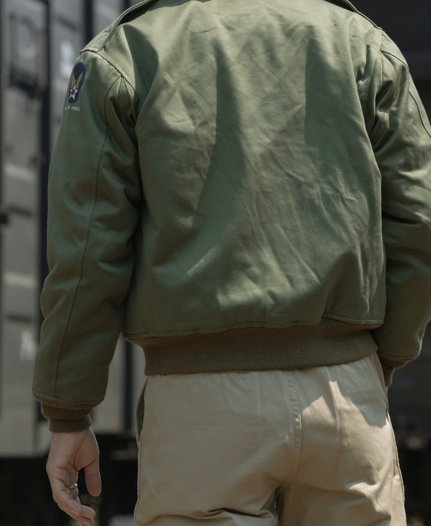 2411-usaaf-type-b-10-flight-jacket-olive-6.webp USAAF Type B-10 Flight Jacket - Olive