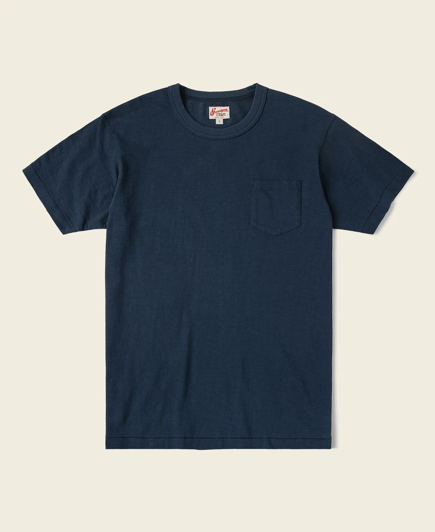 25-loopwheel-tubular-slub-cotton-pocket-t-shirt-indigo-1.webp Loopwheel Tubular Slub Cotton Pocket T-Shirt - Indigo