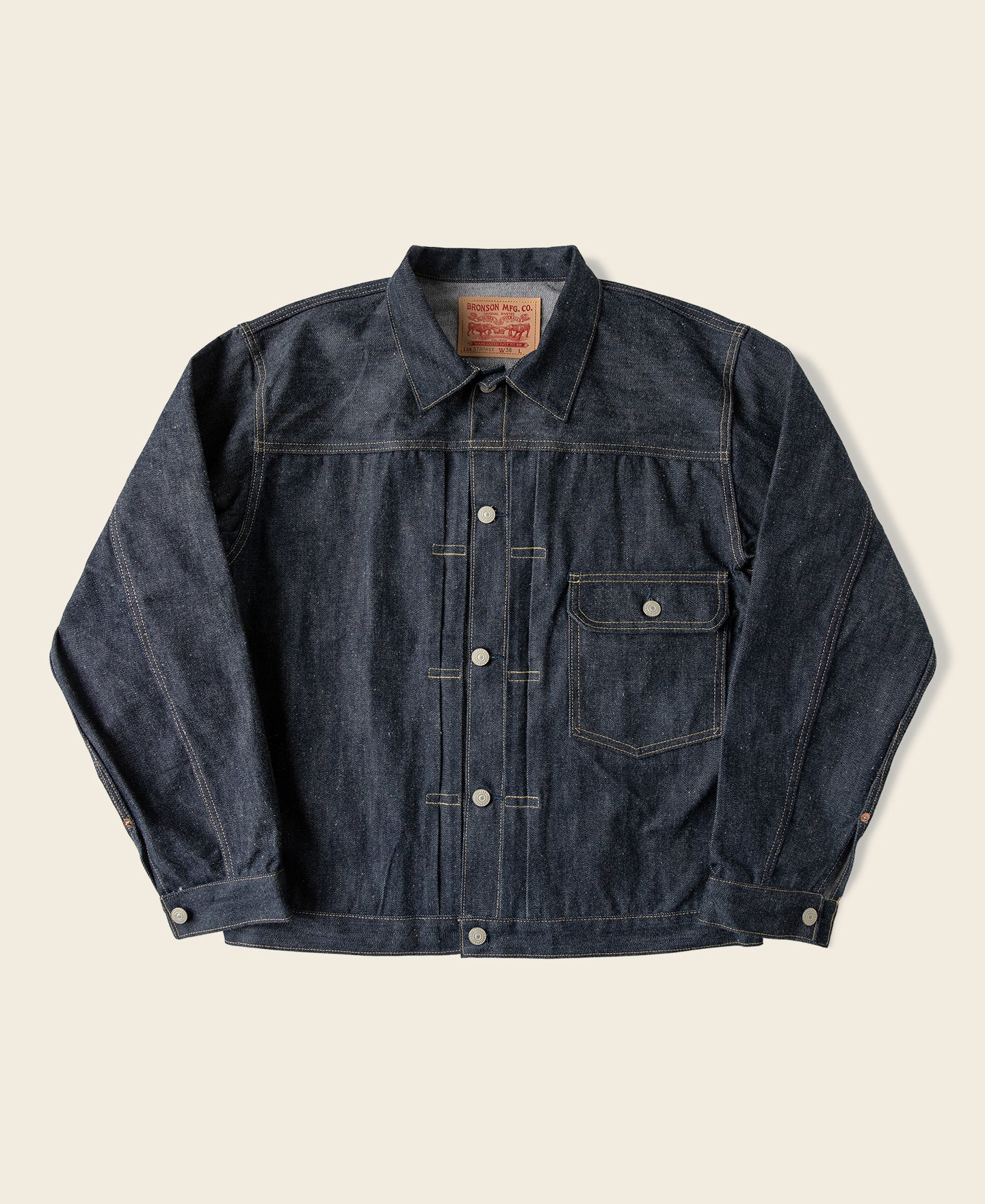 Lot 37806XX 1937 Type 1 Selvedge Denim Jacket