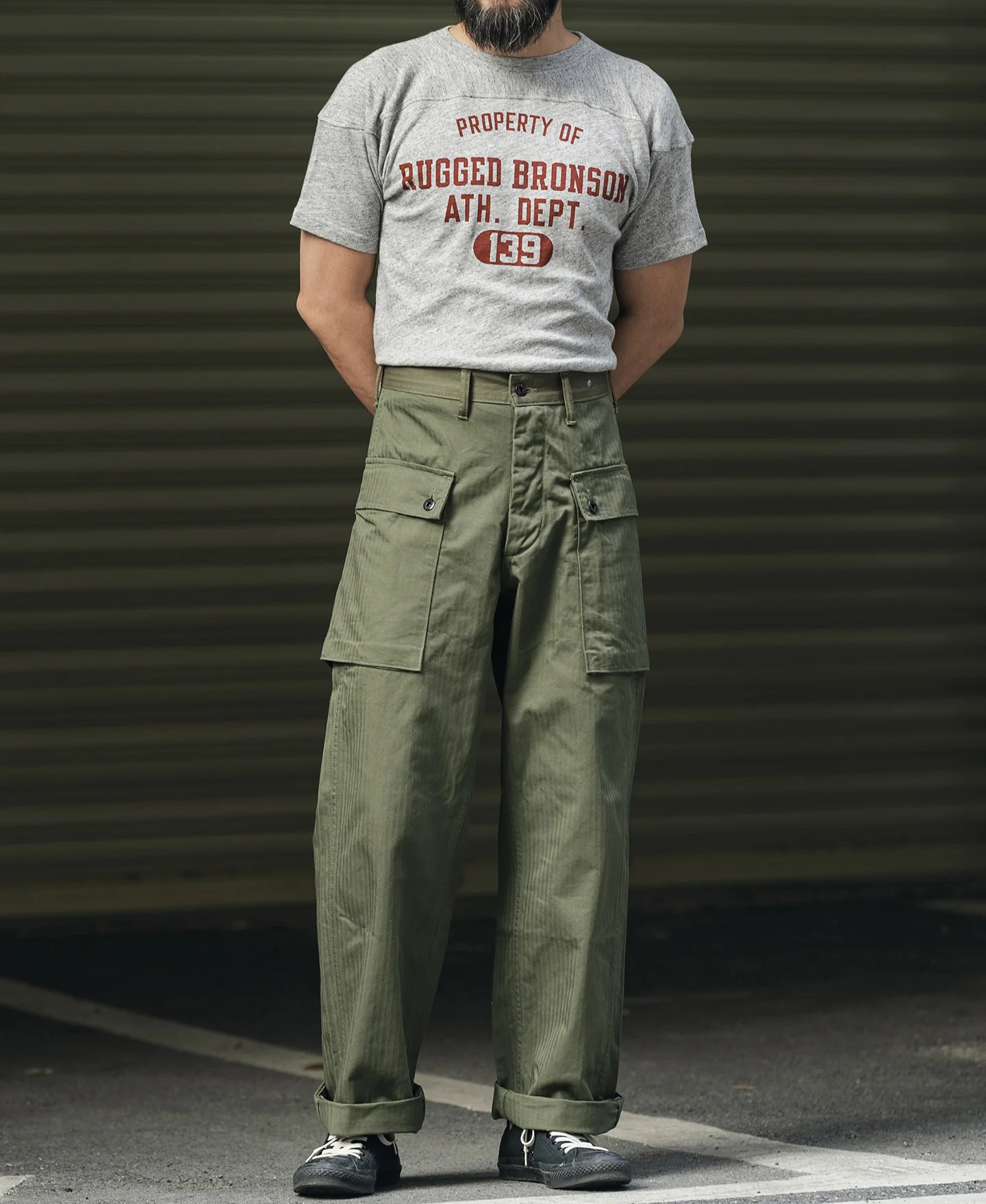 US Army M-43 HBT Fatigue Trousers