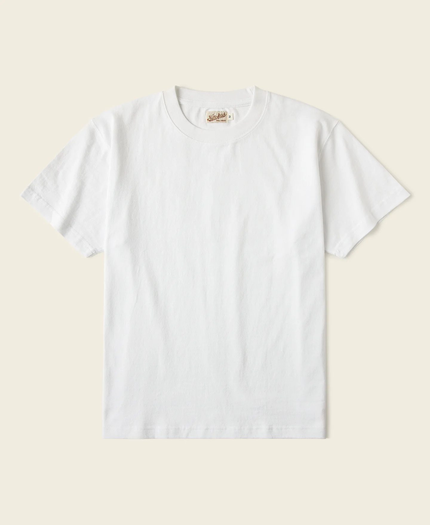 9 oz Cotton Tubular T-Shirt - White