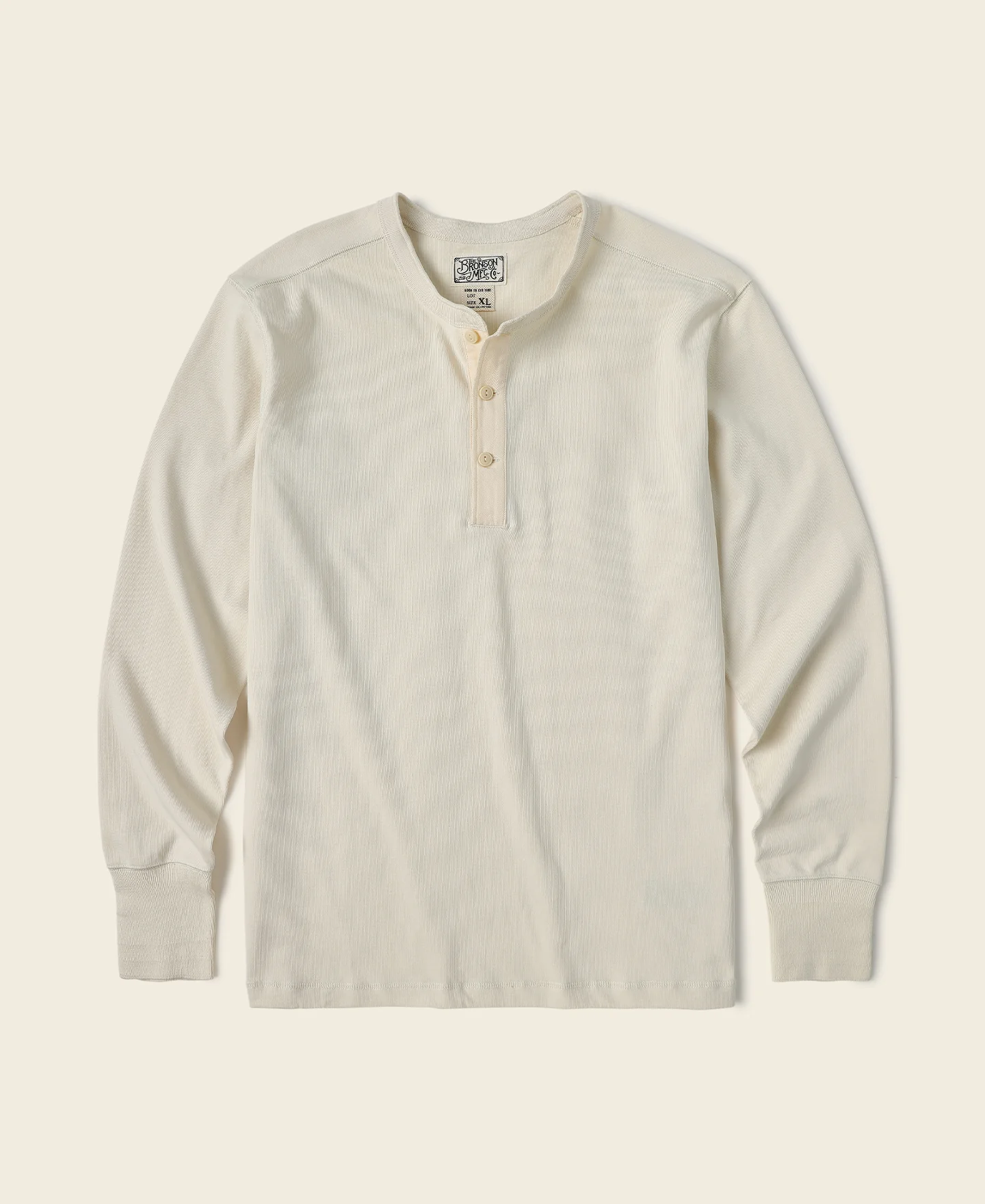 479-vintage-long-sleeve-henley-shirt-apricot-1.webp Vintage Long Sleeve Henley Shirt - Apricot